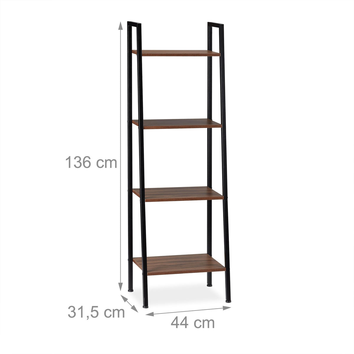 Bookcase with 4 Shelves