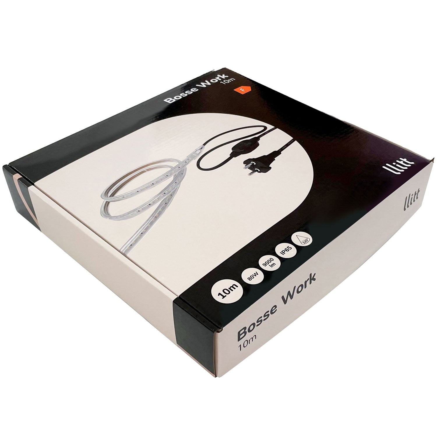 Bosse Work Ledstrip work lighting 10m IP65 4000K 80W 8000lm