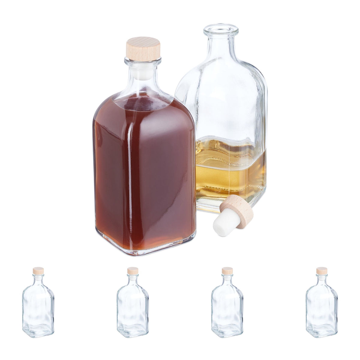 Bottles for refilling 6-pack 500 ml