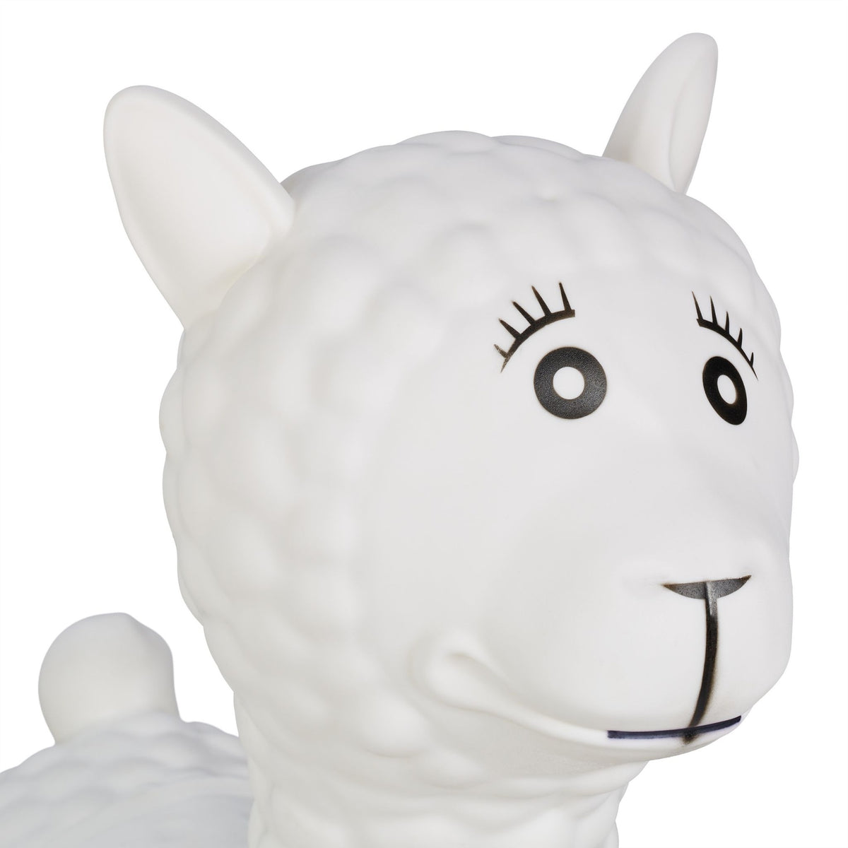 Bouncy Animal Llama in cream white