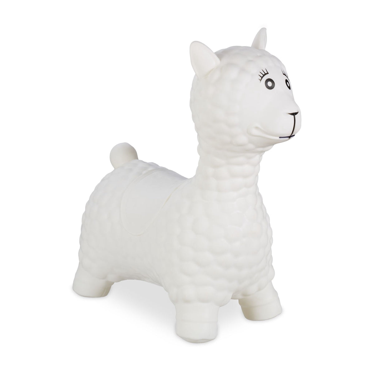 Bouncy Animal Llama in cream white