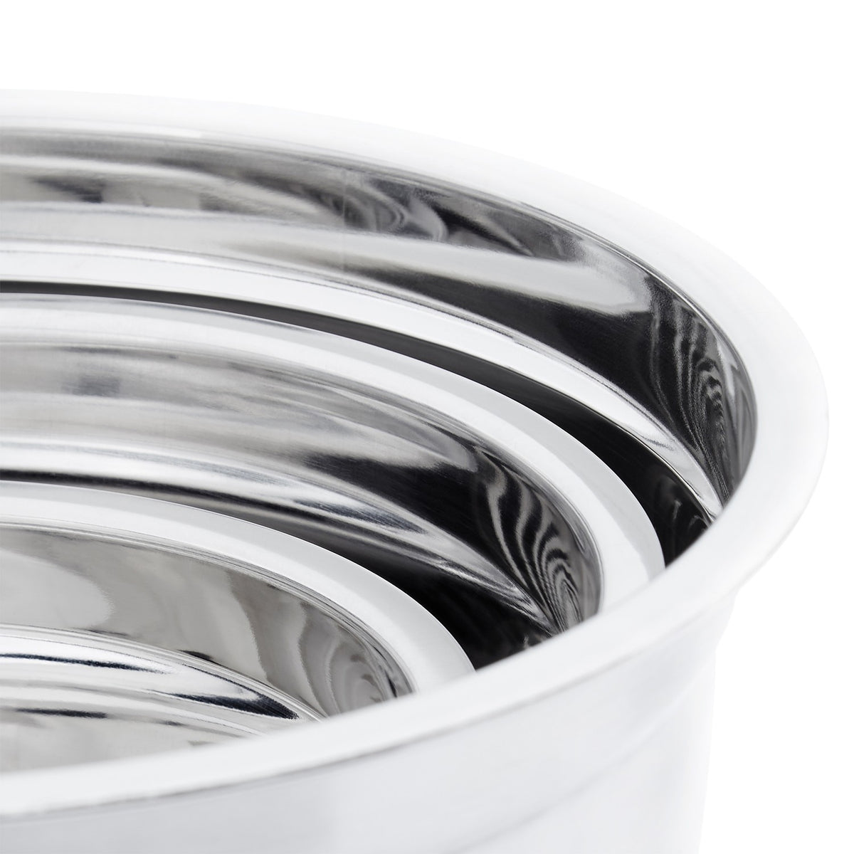 Bowl set 3 parts with non-slip base