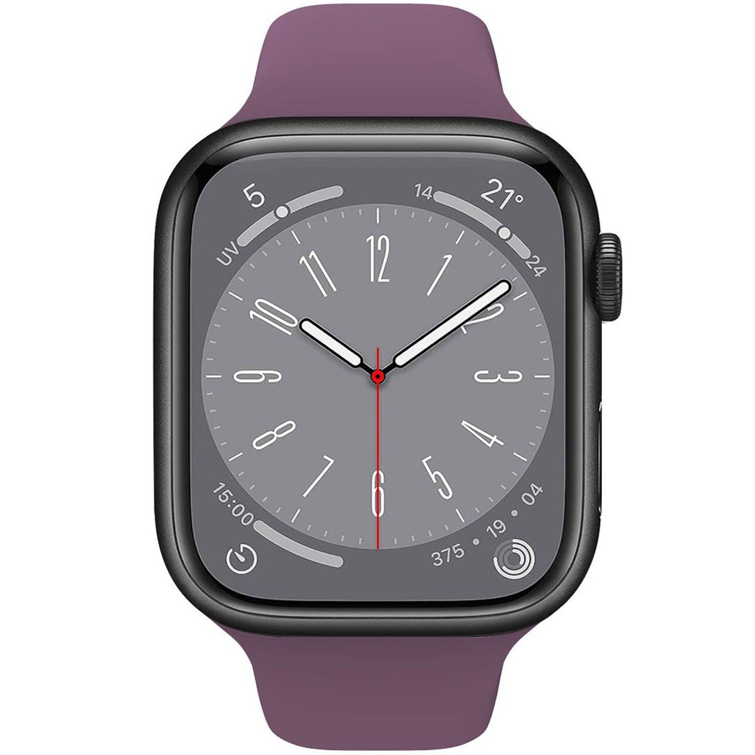Bracelet for Apple Watch 38/40/41mm Silicone Purple