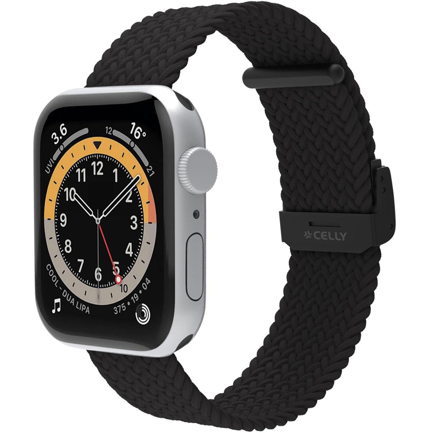 Bracelet for Apple Watch 42/44/45mm Braided Black