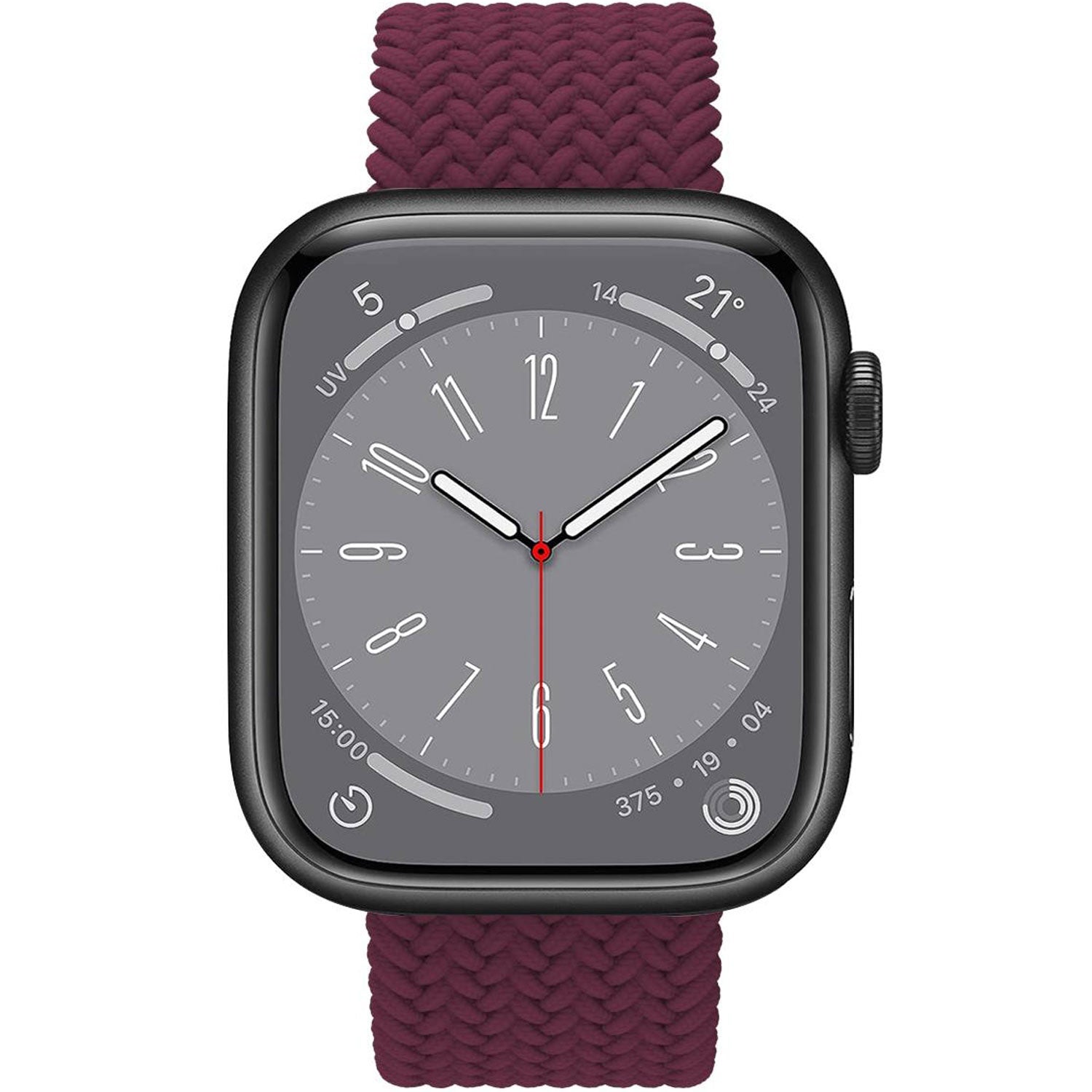 Bracelet for Apple Watch 42/44/45mm Braided Purple