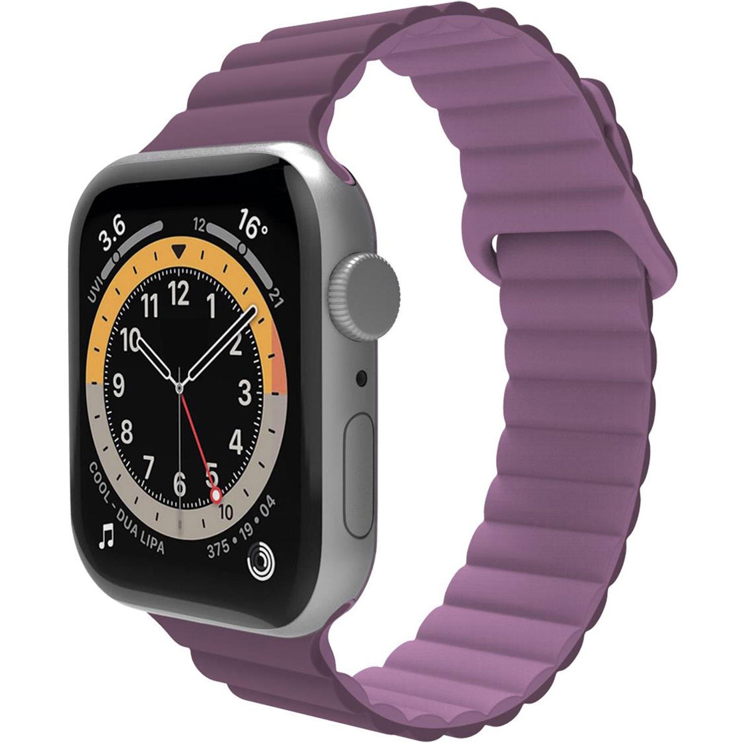 Bracelet for Apple Watch 42/44/45mm Magnetic Purple