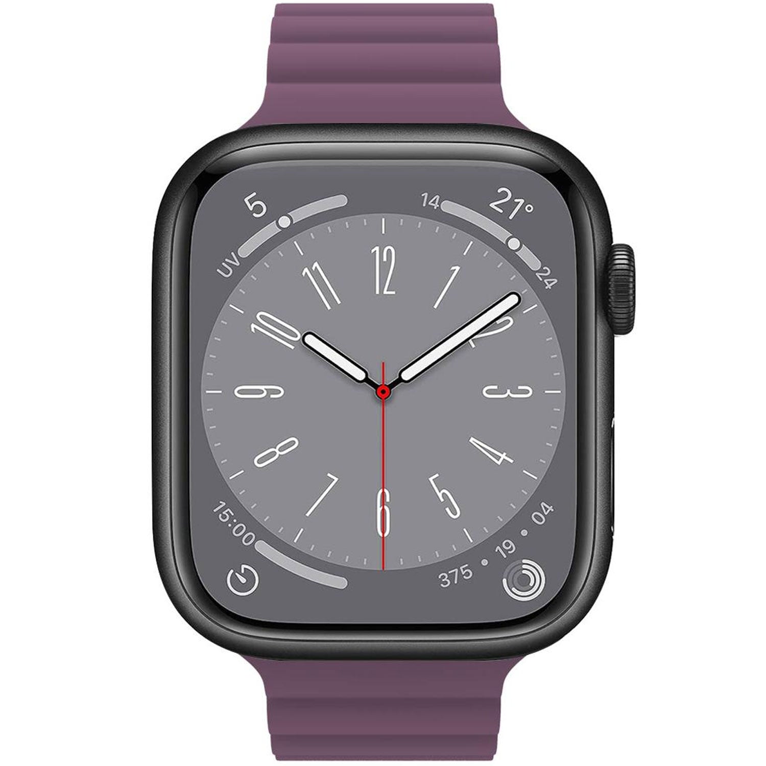 Bracelet for Apple Watch 42/44/45mm Magnetic Purple