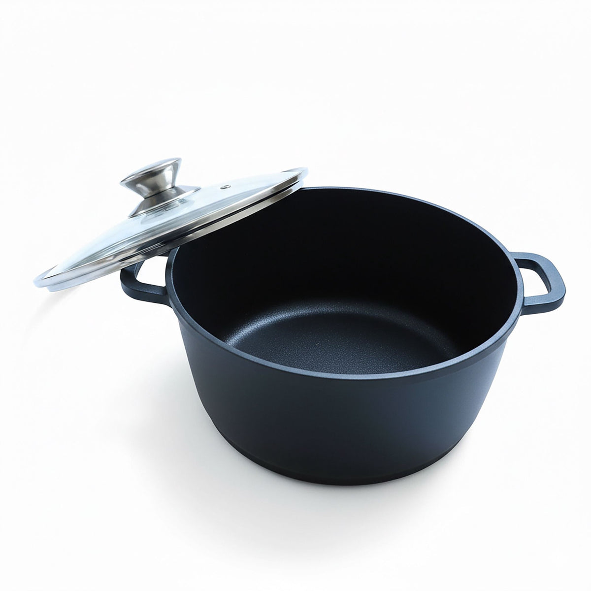 Braising Pot with Glass Lid, Cast Aluminium, Non-Stick