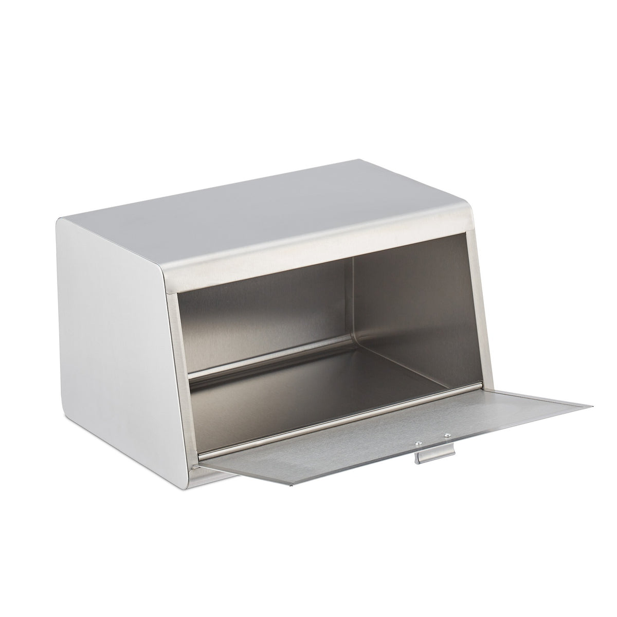 Bread basket in stainless steel