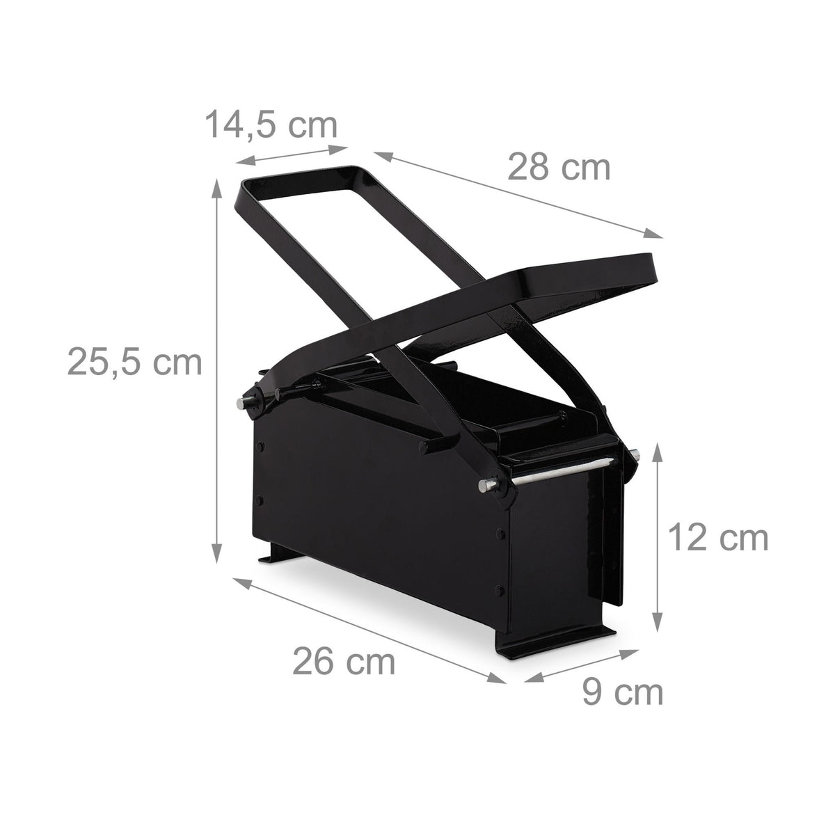 Briquette press for paper