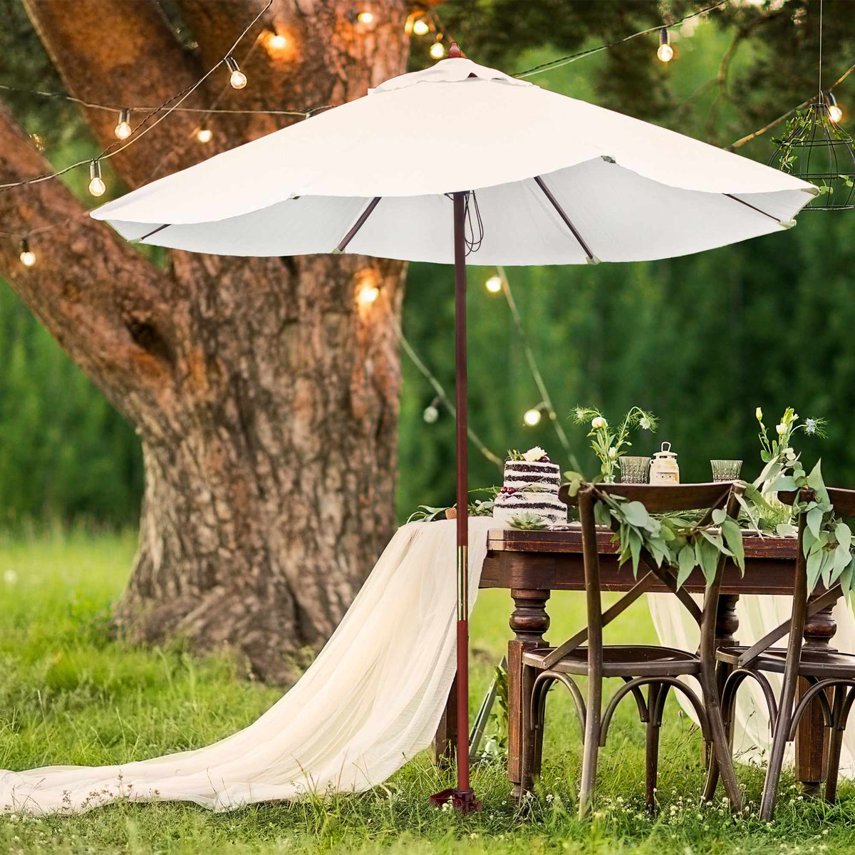 Brown Parasol Screw-in Holder