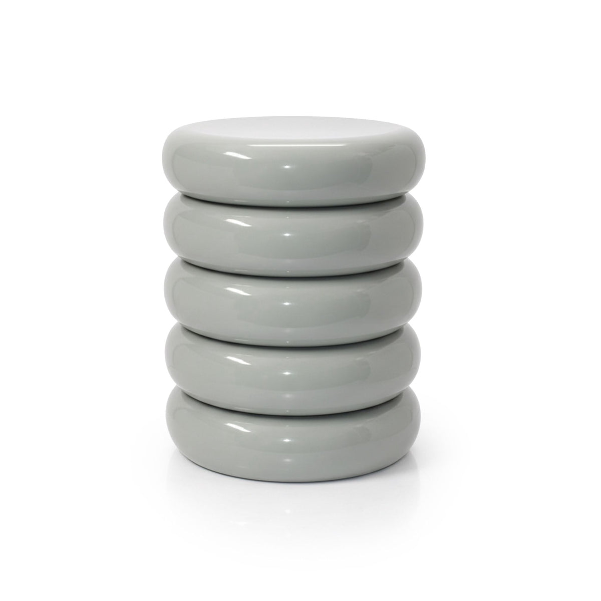 Bubble Design Iron Side Table & Stool