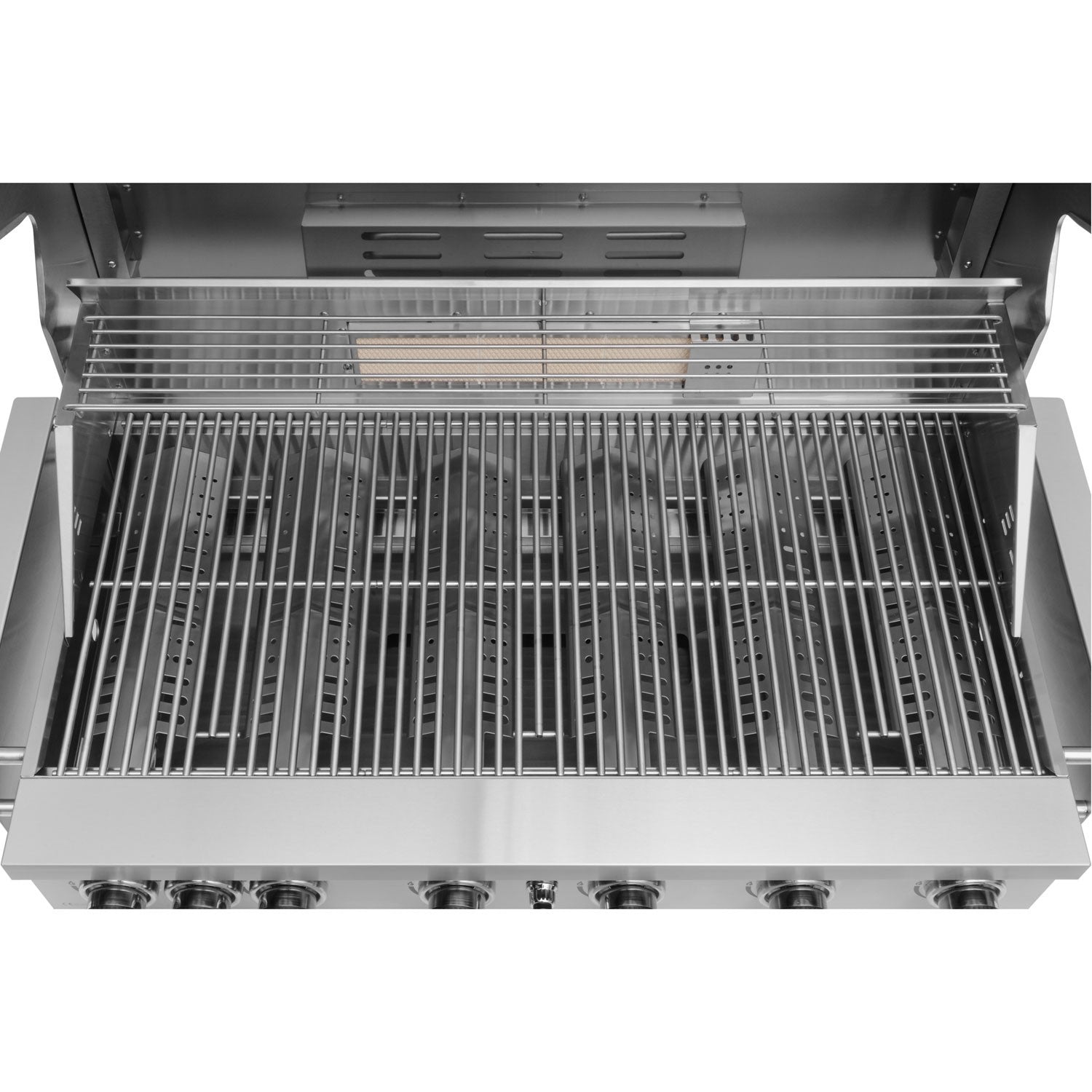 Built-In Gas Grill, 6 Burners, Stainless Steel, 95x46 cm