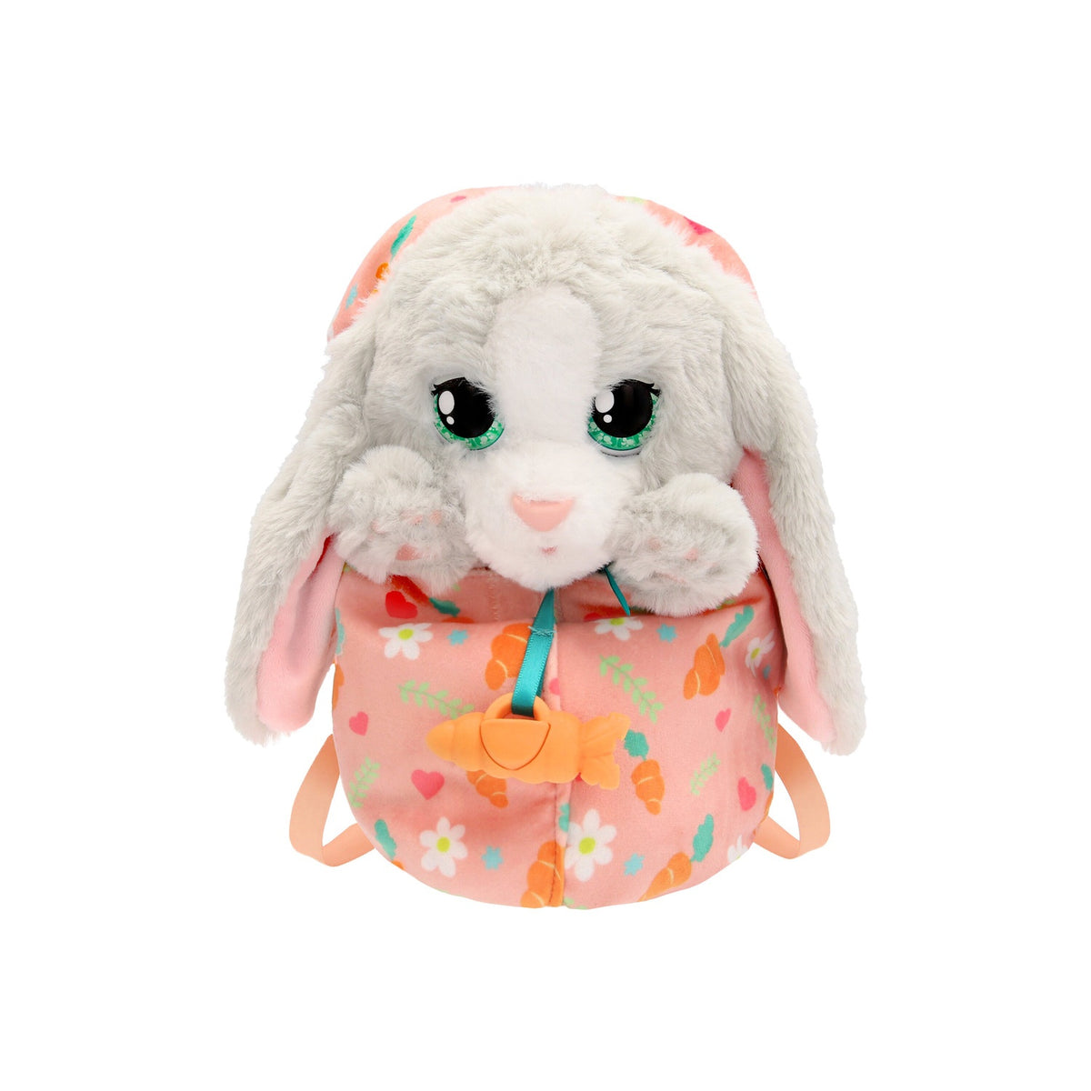 Bunny Plush Toy with Blanket & Sound, 24 cm
