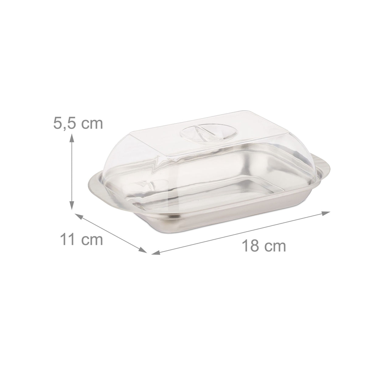 Butter dish with lid