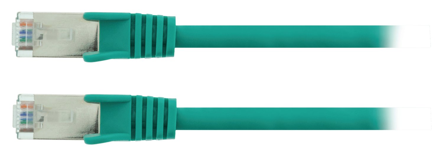 CAT5e SF / UTP Network Cable RJ45 (8P8C) Male - RJ45 (8P8C) Male 5.00 m Green