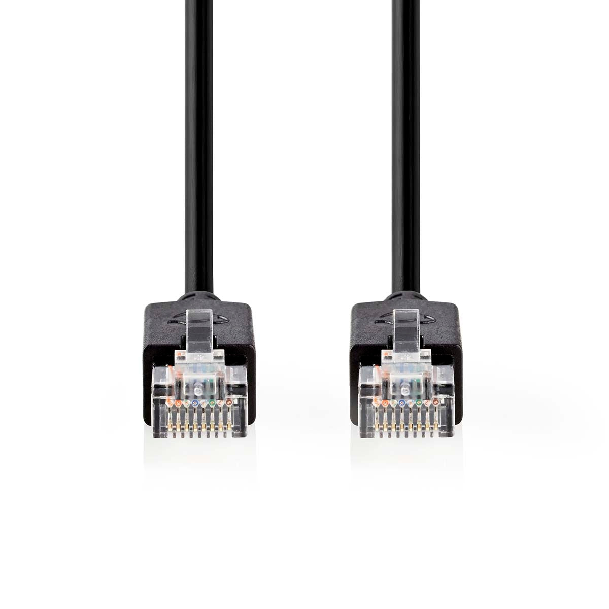 CAT5e network cable | U/UTP | RJ45 male | RJ45 male | 10.0 m | Round | LSZH | Anthracite | Cardboard box with window