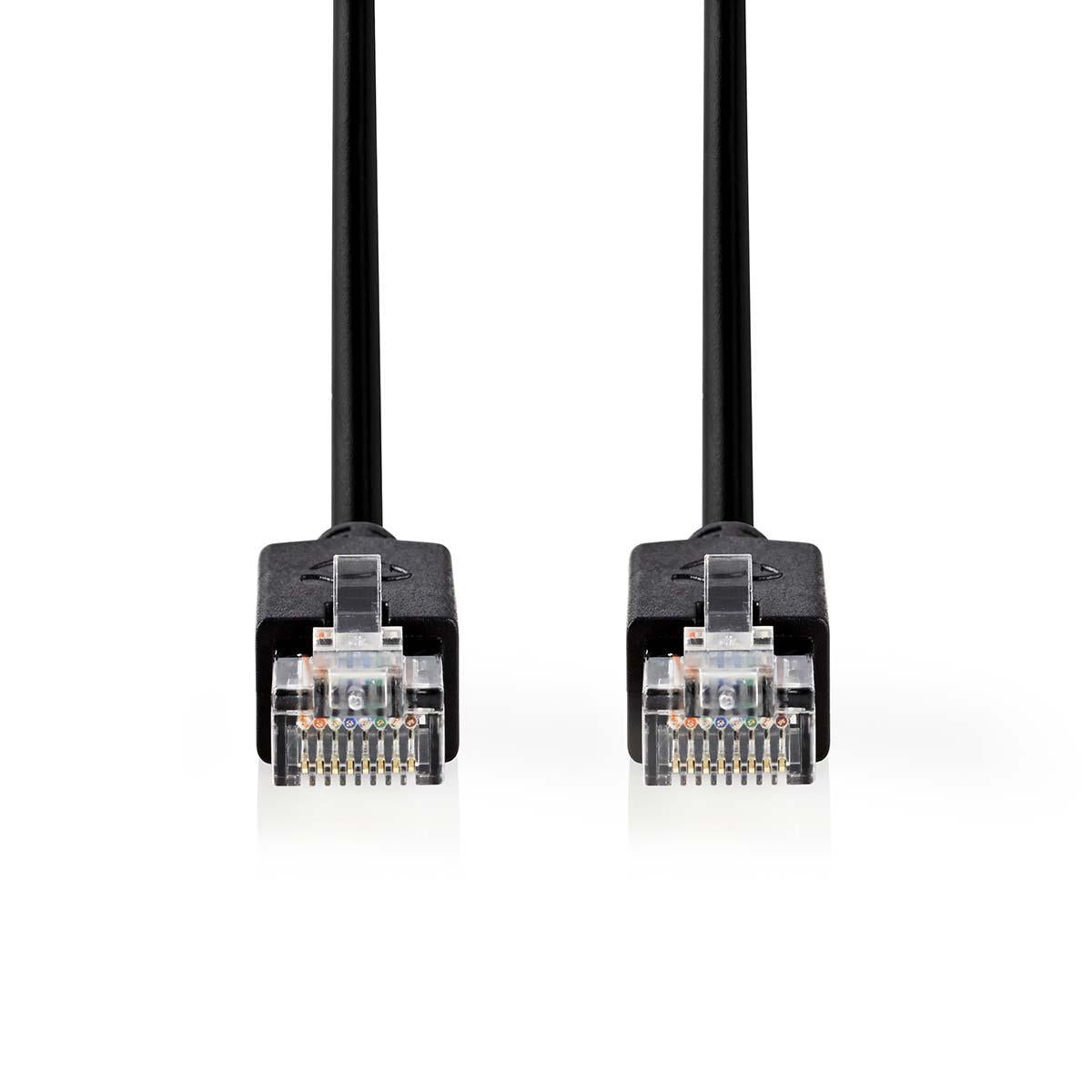 CAT5e network cable | U/UTP | RJ45 male | RJ45 male | 15.0 m | Round | LSZH | Anthracite | Cardboard box with window