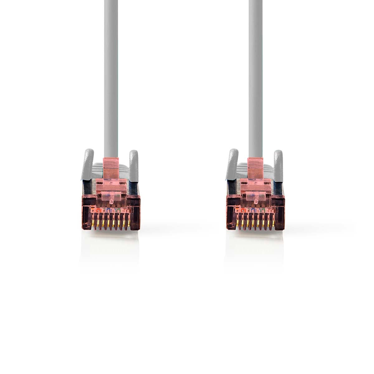 CAT6 Network Cable | RJ45 Male | RJ45 Male | S/FTP | 3.00 m | Round | LSZH | Grey | Label