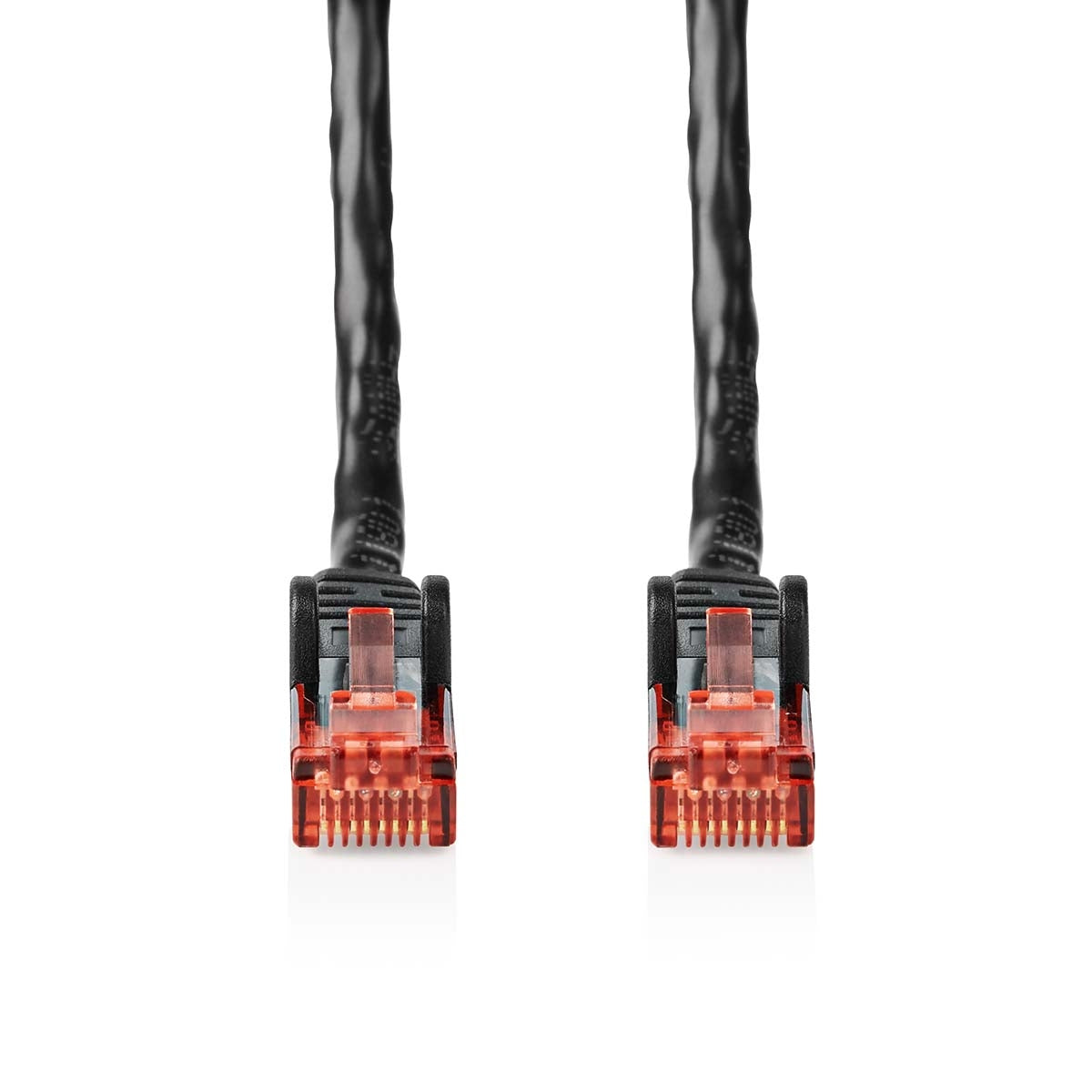 CAT6 Network Cable | RJ45 Male | RJ45 Male | U/UTP | 20.0 m | Outdoor | Round | PE | Black | Label