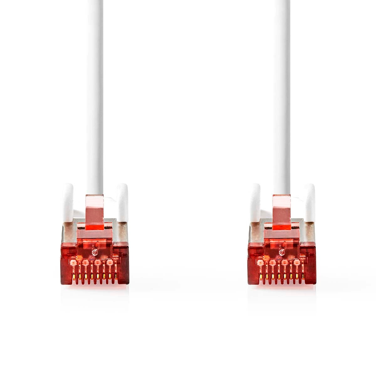 CAT6 Network Cable | RJ45 male | RJ45 male | S/FTP | 0.50 m | Round | LSZH | White | Envelope
