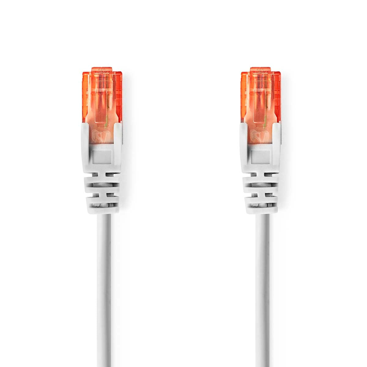 CAT6 Network Cable | RJ45 male | RJ45 male | U/UTP | 5.00 m | Round | PVC | Gray | Envelope