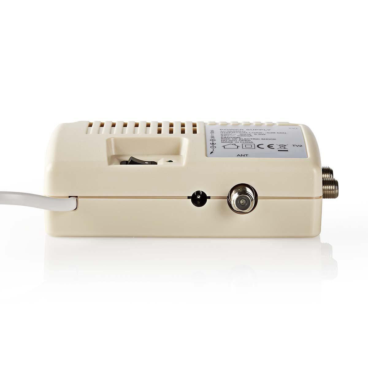 CATV Power Deployed | 40-862 MHz | insertion loss: -5 dB | 75 Ohm | ABS | White