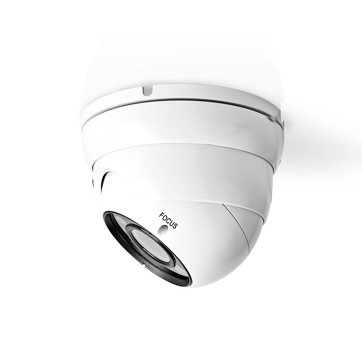 CCTV Security Camera | Full HD 1080p | Night vision: 30 m | Mains Powered | 1/3" CMOS | Viewing angle: 96 ° | Lens: 2.8 - 12 mm | ABS | Black / White