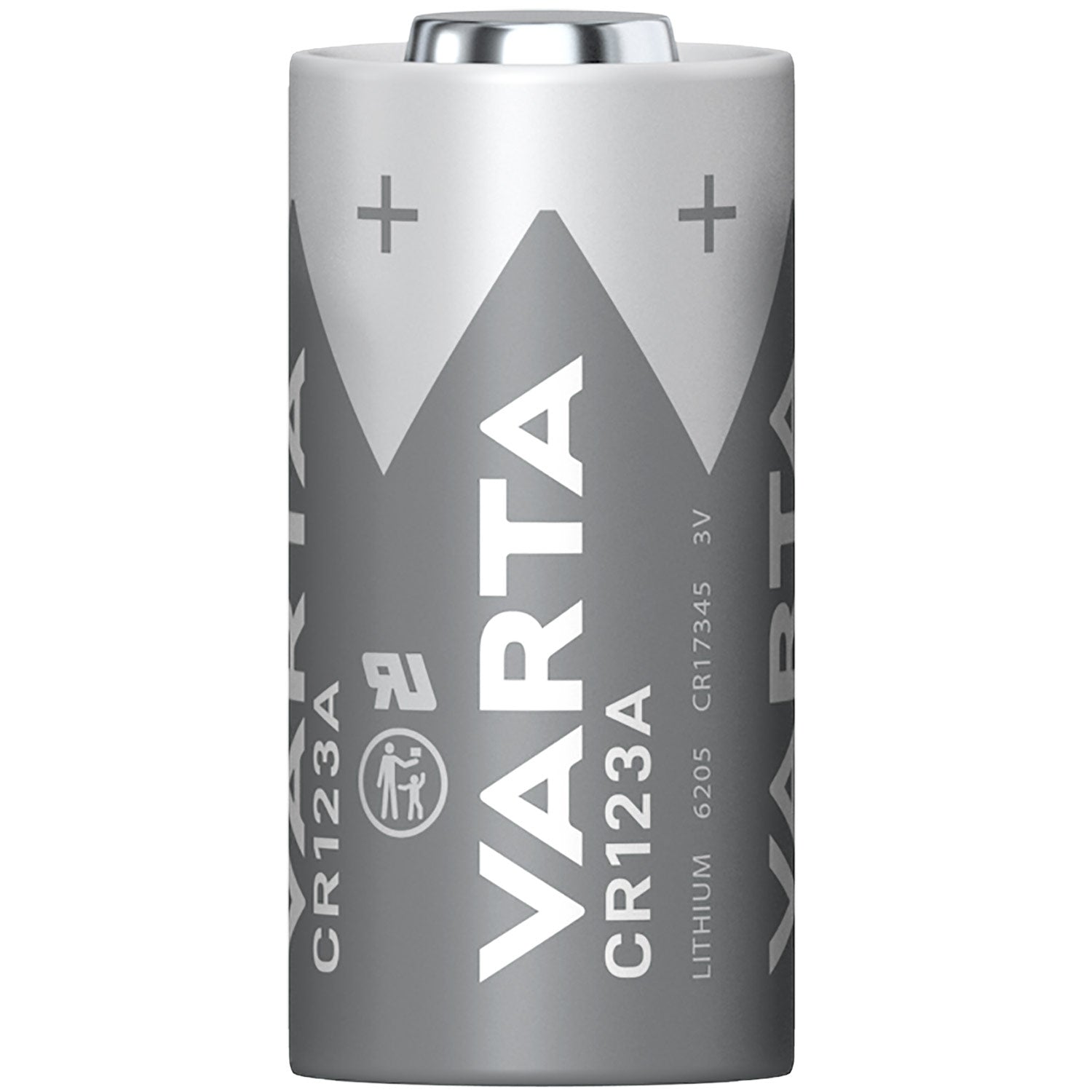 CR123A 3V Lithium battery 2-pack