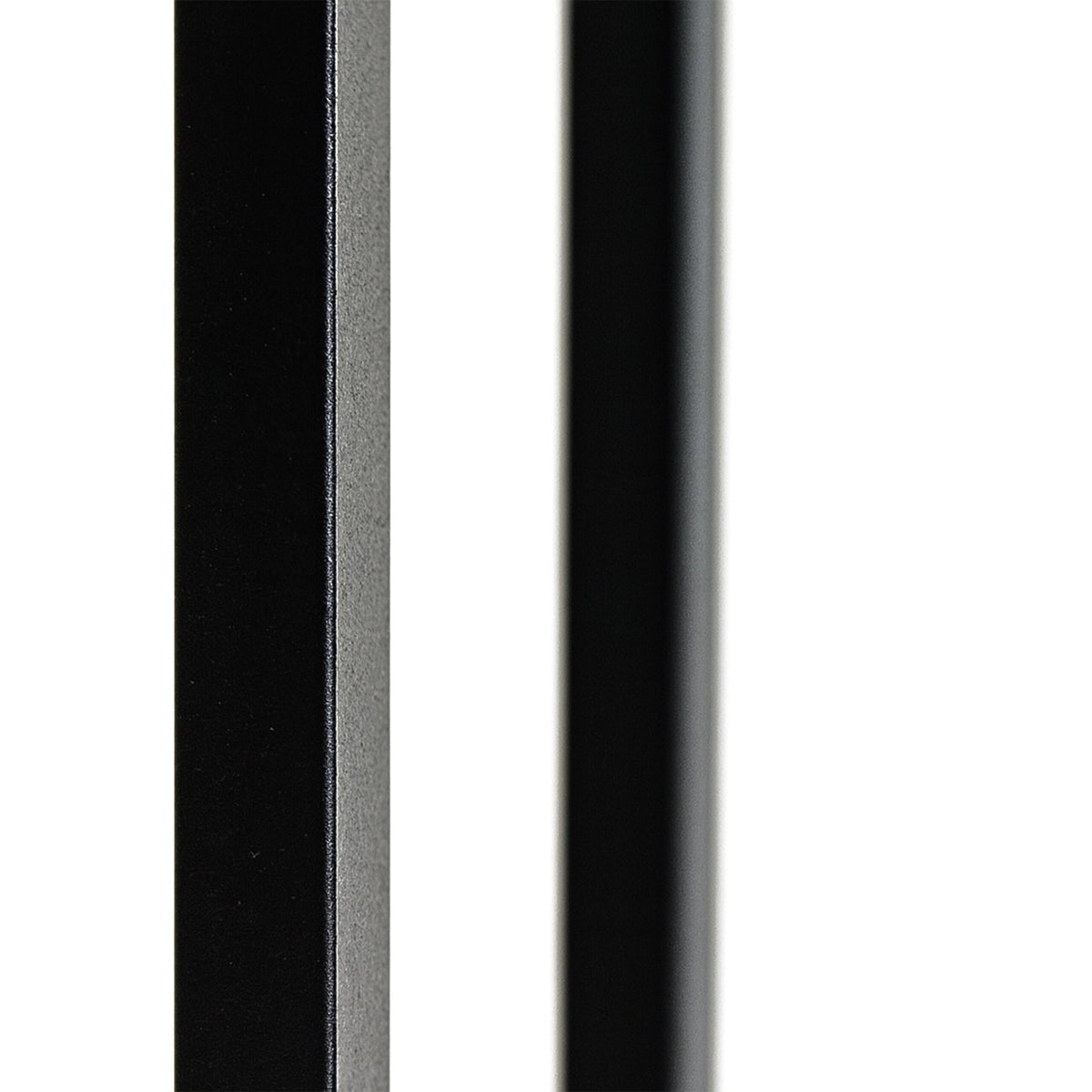 C-Shaped Side Table with Magazine Rack, Wood and Metal