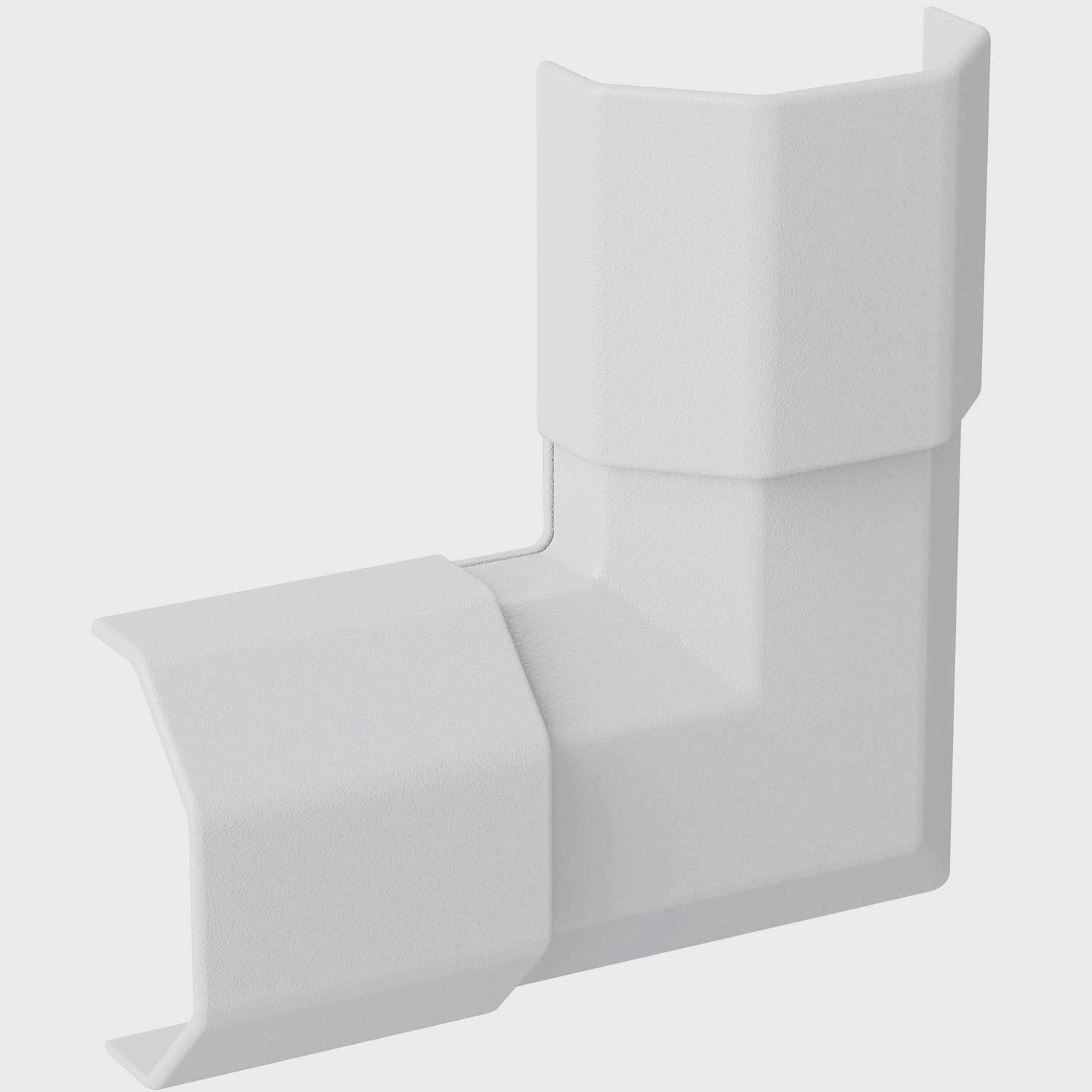 Cable Channel Corner Connector 90 Plastic White