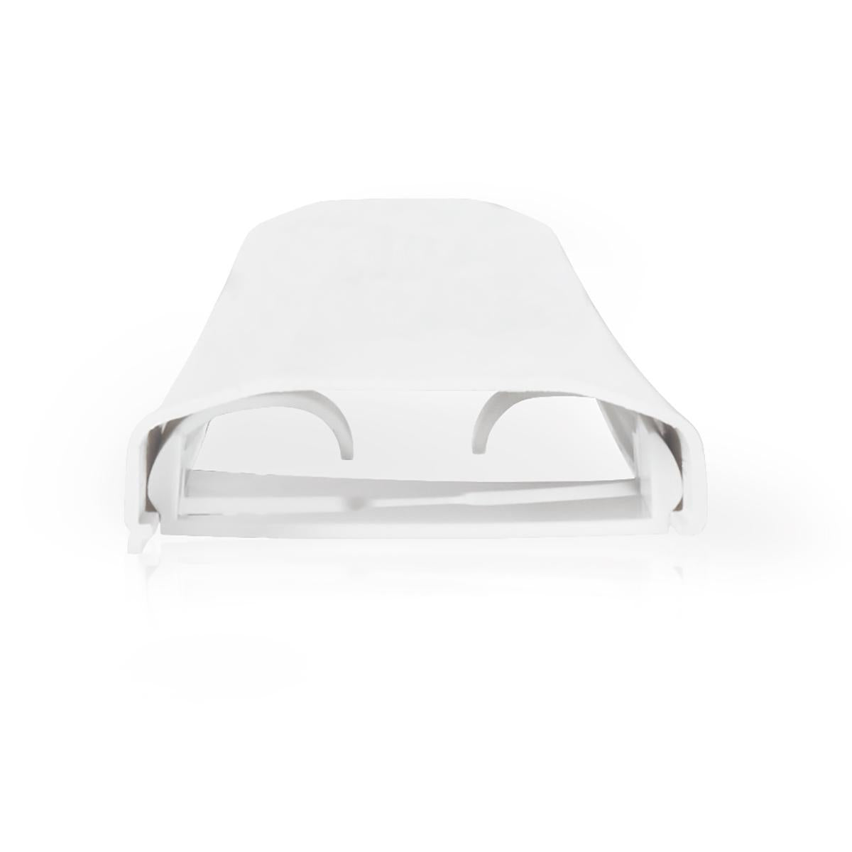 Cable Management | Channel | 1 pc. | Maximum cable thickness: 18 mm | ABS / PVC | White