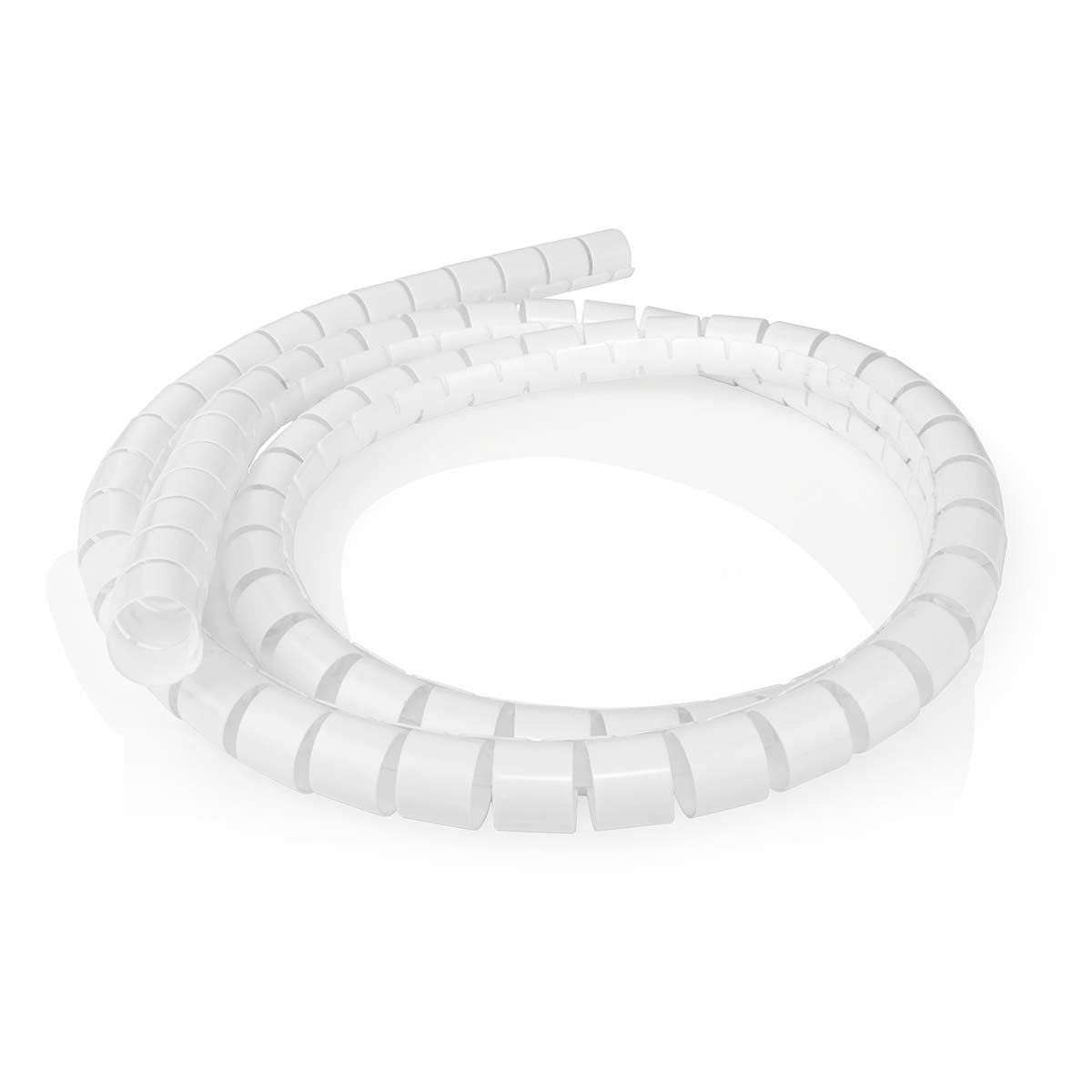 Cable Management | Spiral sleeve | 1 pc. | Maximum cable thickness: 32 mm | PE | White
