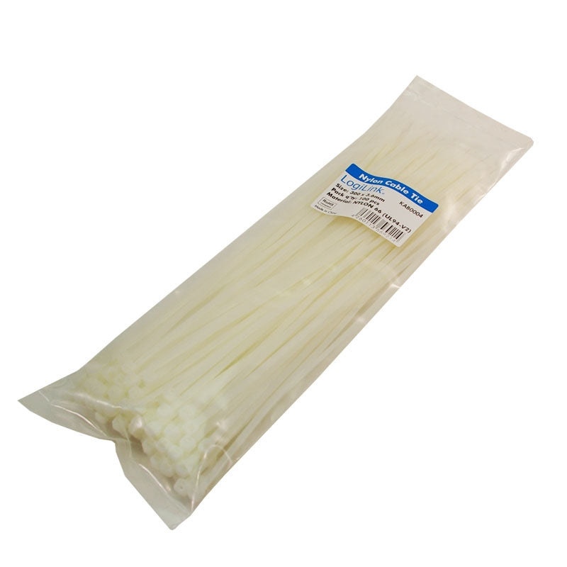 Cable ties 300x3.6mm 24kg 100 pcs