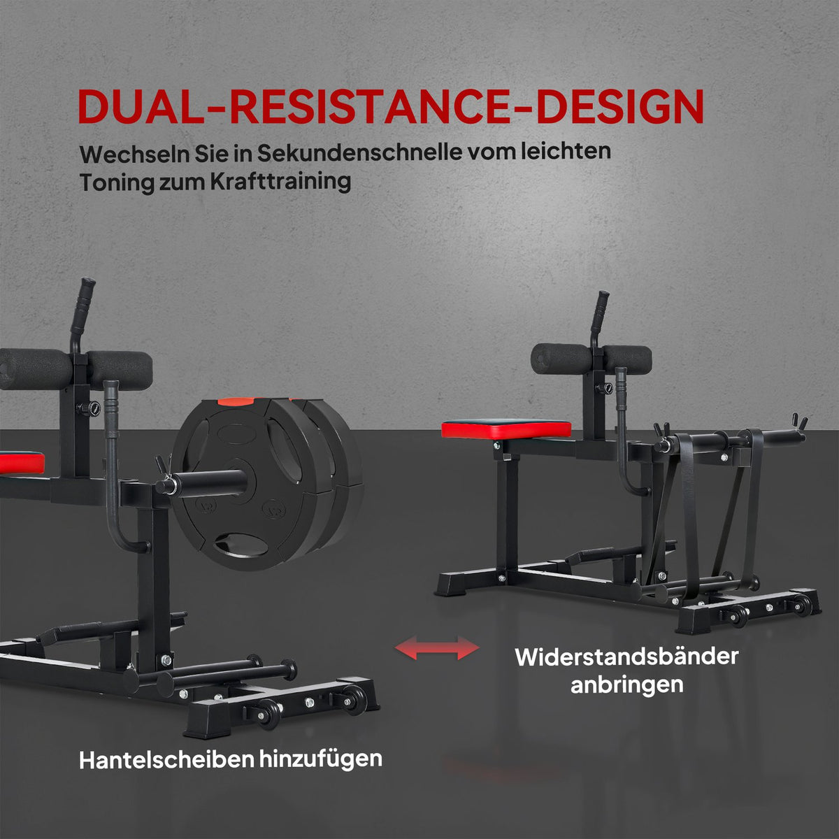 Calf Raise Machine, Adjustable Steel Frame, Black
