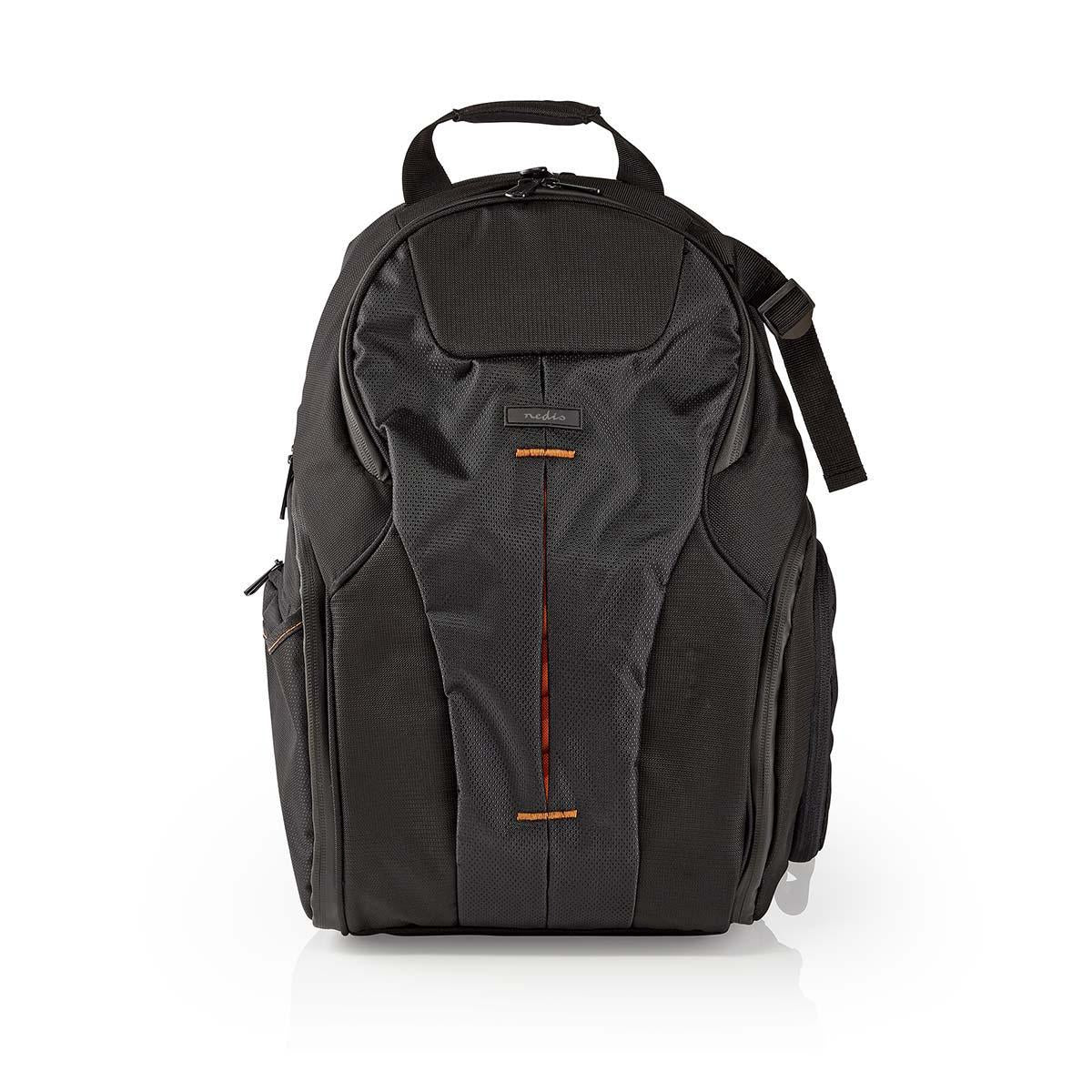Camera Bag | Backpack | Water repellent | 150 mm | 290 mm | 410 mm | Total number of compartments: 16 | Orange / Black
