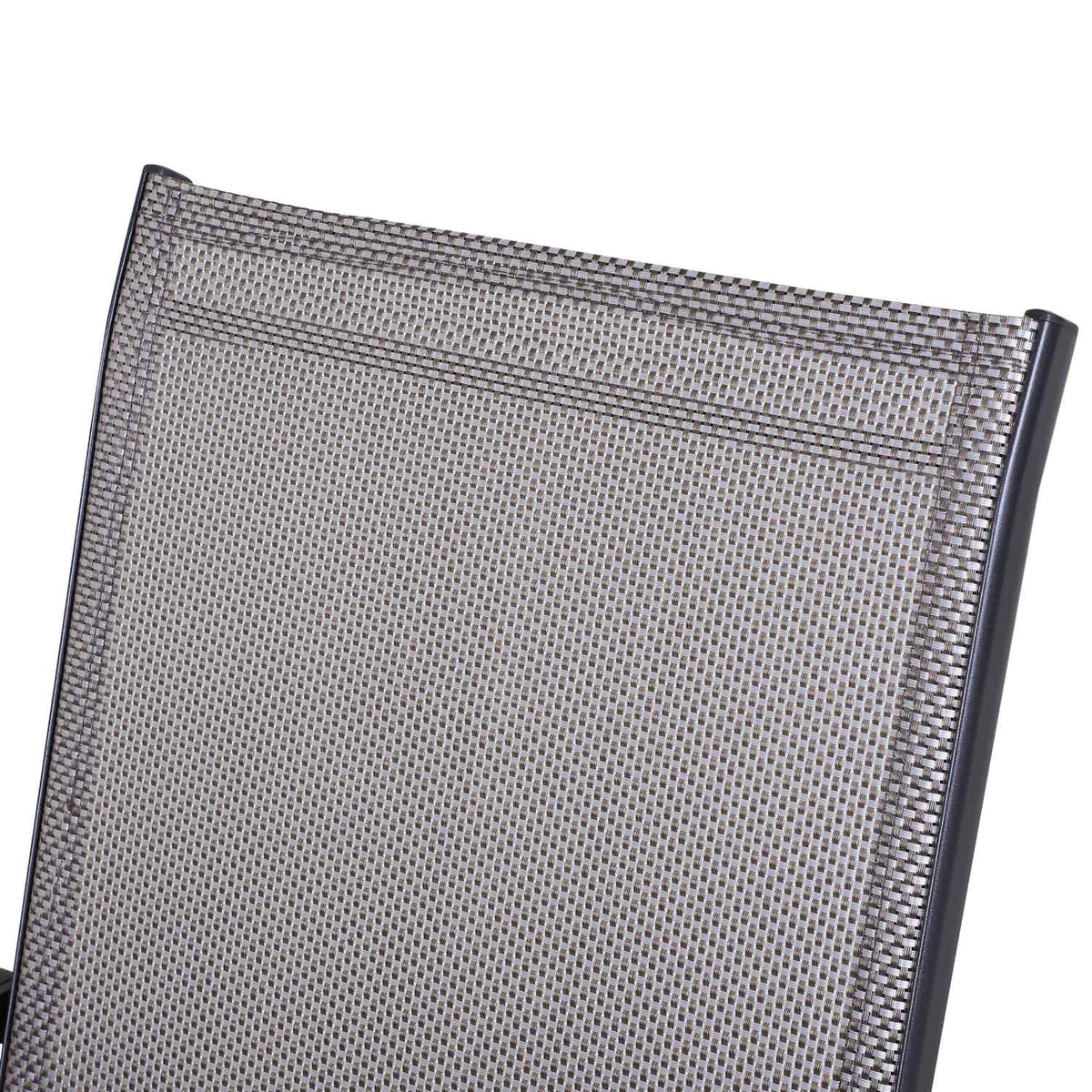 Camping Chairs Set Of 2 Folding Chair Armrest Fishing Chair Metal Gray 58X64X94Cm