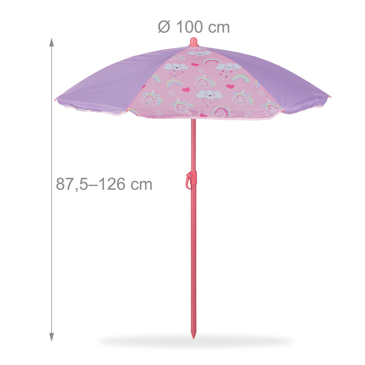 Camping Seating group for children with parasol