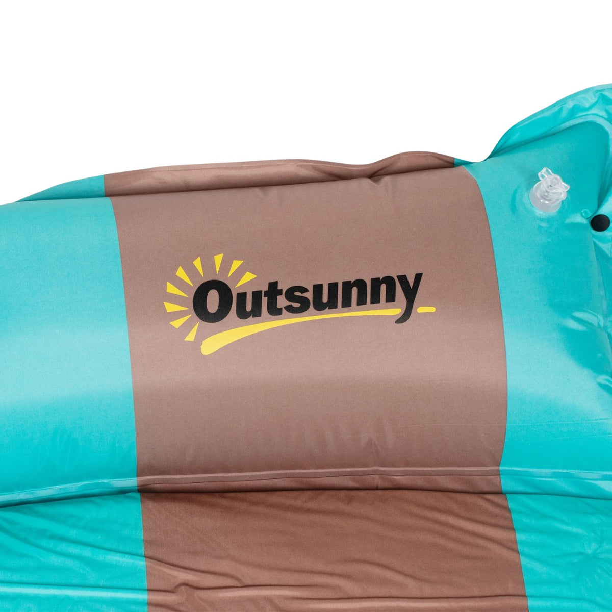 Camping Sleeping Mat 3Cm Thick Camping Mattress With Carry Bag & Pump, 192X135Cm, Blue+Coffee