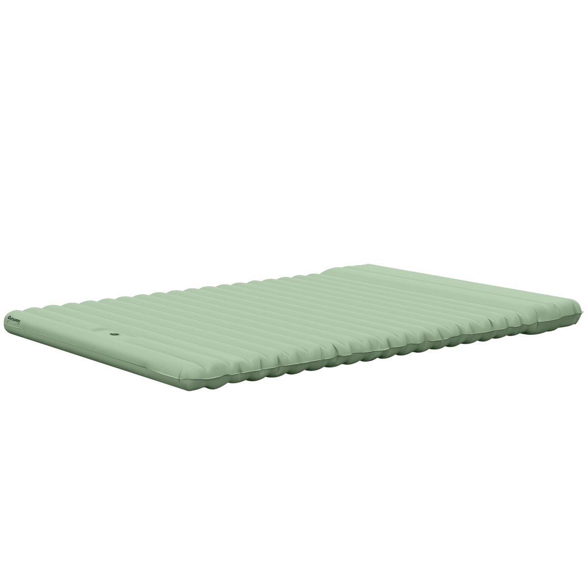 Camping Sleeping Mat, Self-Inflating Air Mattress With Foot Press Pump & Carry Bag, For 2 People, Holds Up To 150 Kg