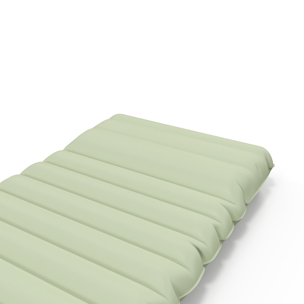 Camping Sleeping Mat Water-Repellent Air Mattress With Foot Pump & Carry Bag, Green, Up To 80Kg