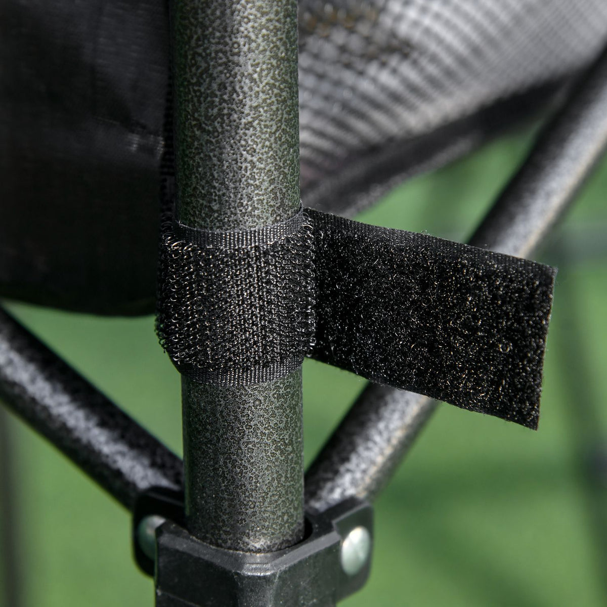 Camping Table Folding Aluminum Folding Table Lightweight Portable With Mesh Bag Black 70X70X69Cm