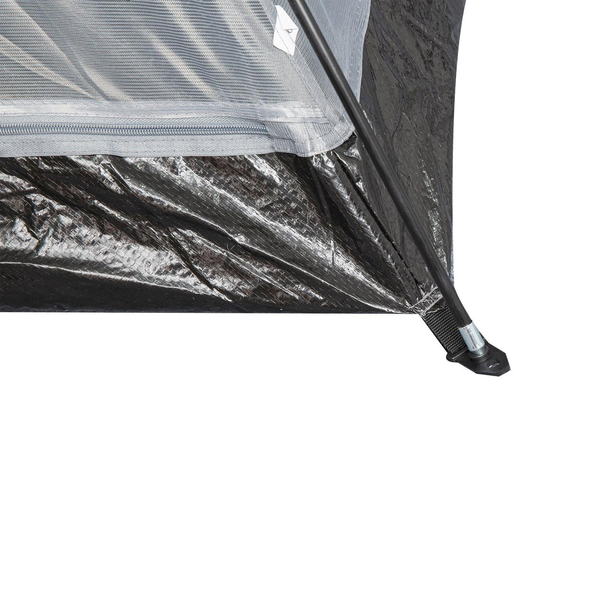 Camping Tent 2 Person Fiberglass Polyester Dark Green 345X150X112Cm Pegs