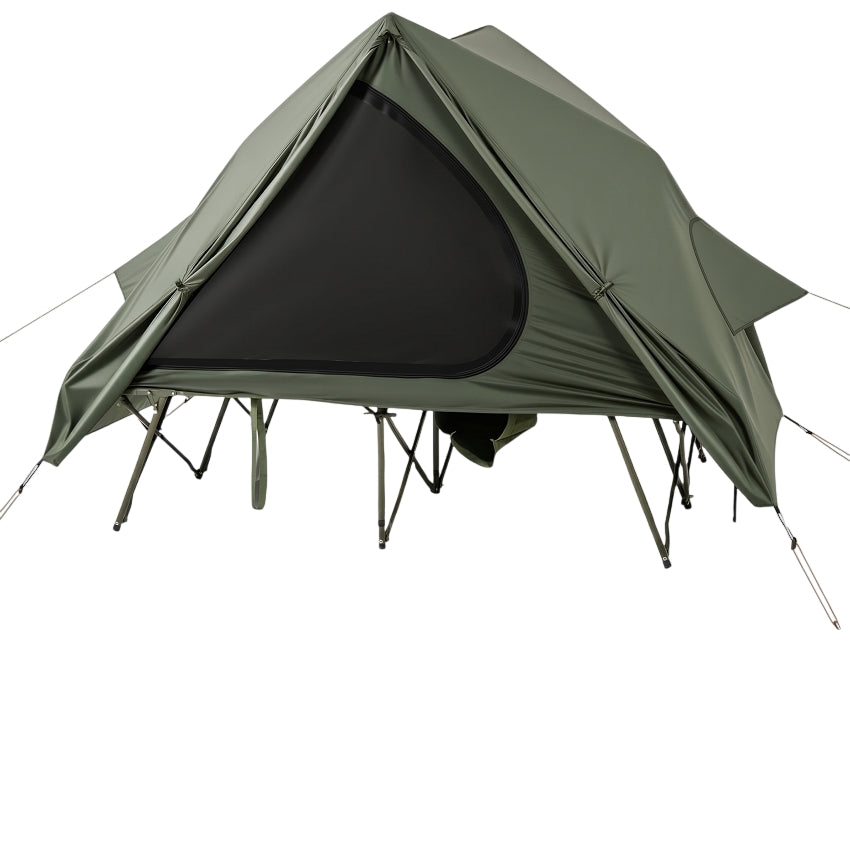Camping Tent with Cot for 2, Waterproof, Portable