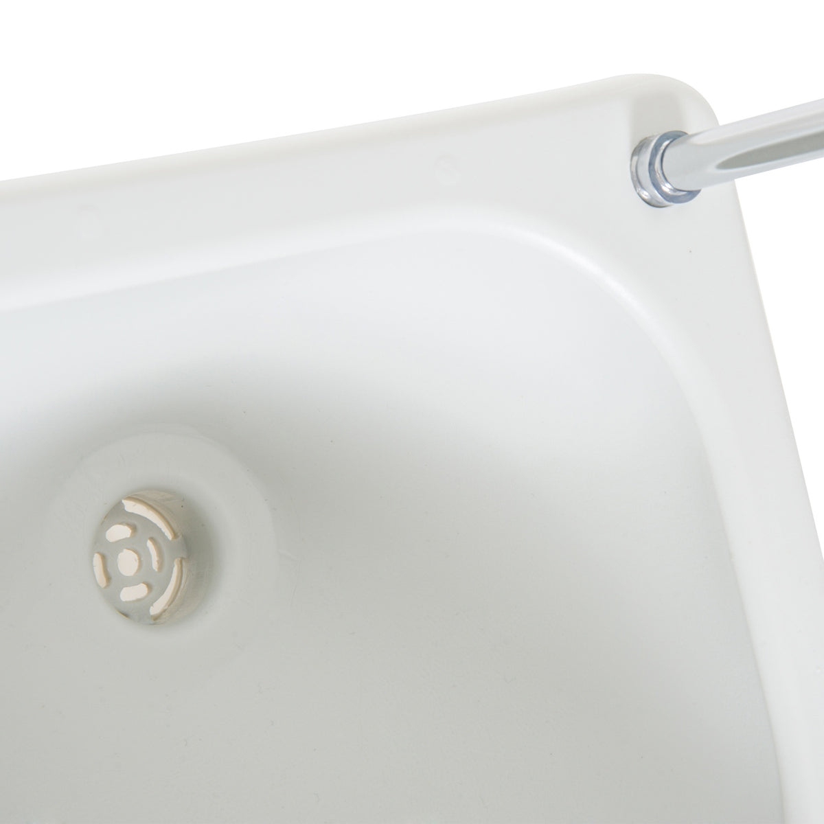 Camping Washbasin Hand Wash Basin With Collection Container For Wastewater 17L Water Tank Sink With Dispenser Mobile Hdpe Gray 83 X 50 X 103 Cm