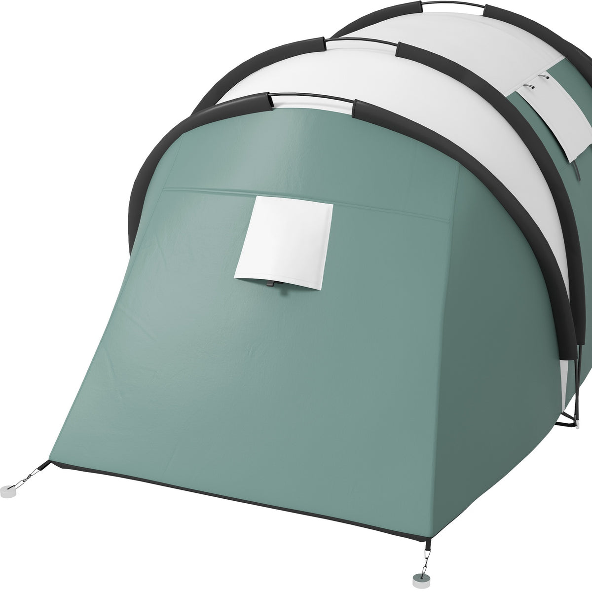 Camping tent for 4-5 people, lightweight, water-repellent family tent with 2 room side door windows, tent with 3000 mm water column, tunnel tent, dome tent for camping, travel, garden