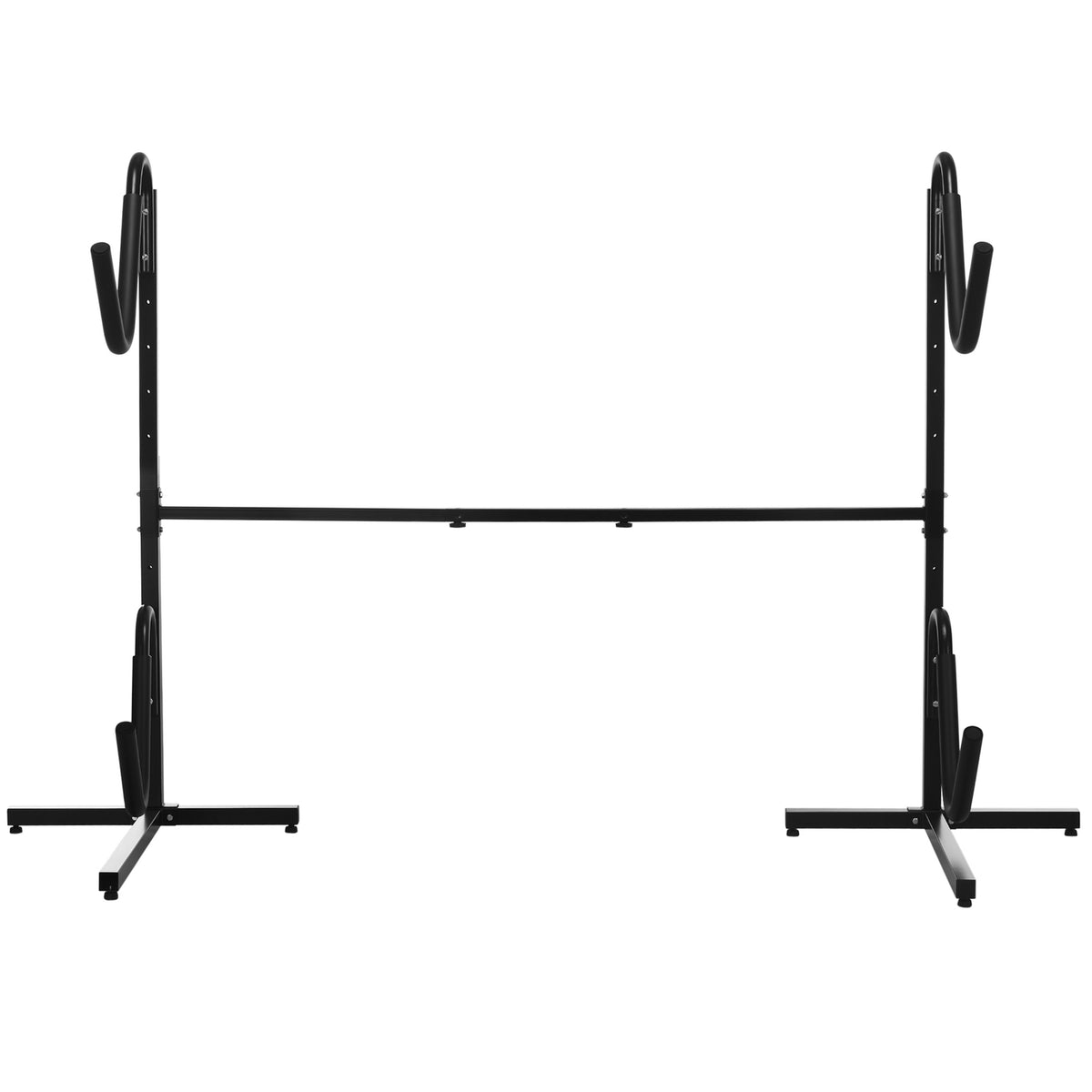 Canoe Frame, Kayak Holder, Adjustable Kayak Frame For 2 Kayaks, Surfboards, Stand-Up Paddles, Padded Holding Brackets, Metal