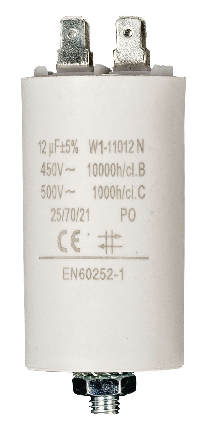 Capacitor 450V + Earth 12.0uf / 450 v + Earth