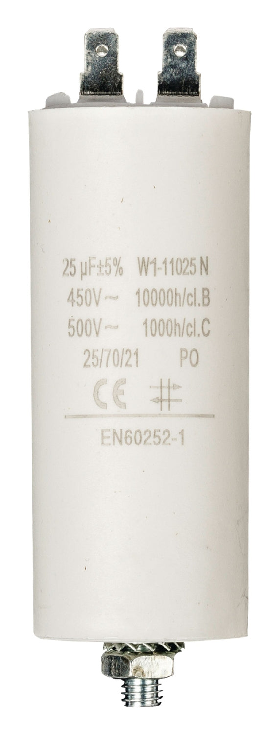 Capacitor 450V + Earth 25.0uf / 450 v + Earth