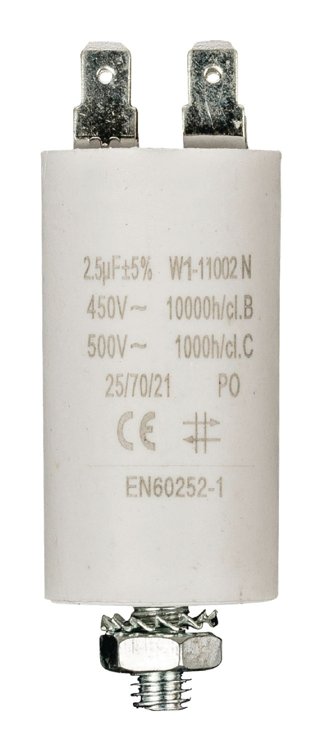 Capacitor 450V + Earth 2.5uf / 450 v + Earth